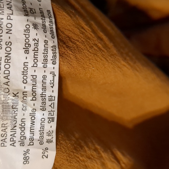 ZARA Cutout Ruched Mini Dress Copper M - Picture 16 of 16